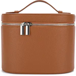 Makeup Bag Vanity Case with Removable Divider Travel Toiletry Bag Portable Cosmetic Bag Makeup Organizer Case