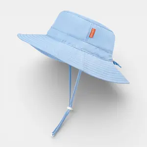 Heccei DryShade PackNest UPF 50+ Sun Hat | Adjustable & Breathable | Quick-Dry Packable Design for Trips and Daily Outings （0-24months））