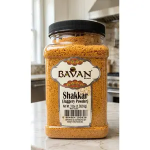 Bavan Brand Shakkar (Jaggery Powder) – Natural Brown Sugar