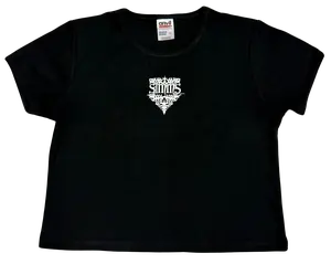 SIMMS Skull Halter Top Tee#59 -Black\White