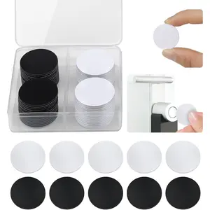 50 count NFC Stickers Tags, NFC Cards with Adhesive , Round Rewritable NFC Cards, 504 Bytes Memory Compatible (25mm)