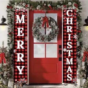 Polyester Dual-Use Christmas Decorations - Indoor and Outdoor Festive Home Ornaments
