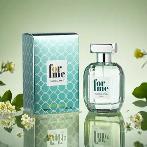 Long Lasting Floral Women's Perfume，long-lasting charm perfume, sensual fragrance appealing to both men and women, confidence-boosting, elegant bottle design, fashionable perfume