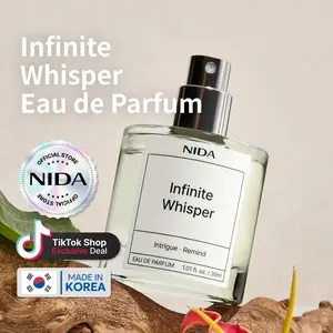 NIDA Infinite Whisper Eau de parfum - Made in Korea - Intrigue Remind Scent Fragrance Long Lasting Deep Floral Perfume