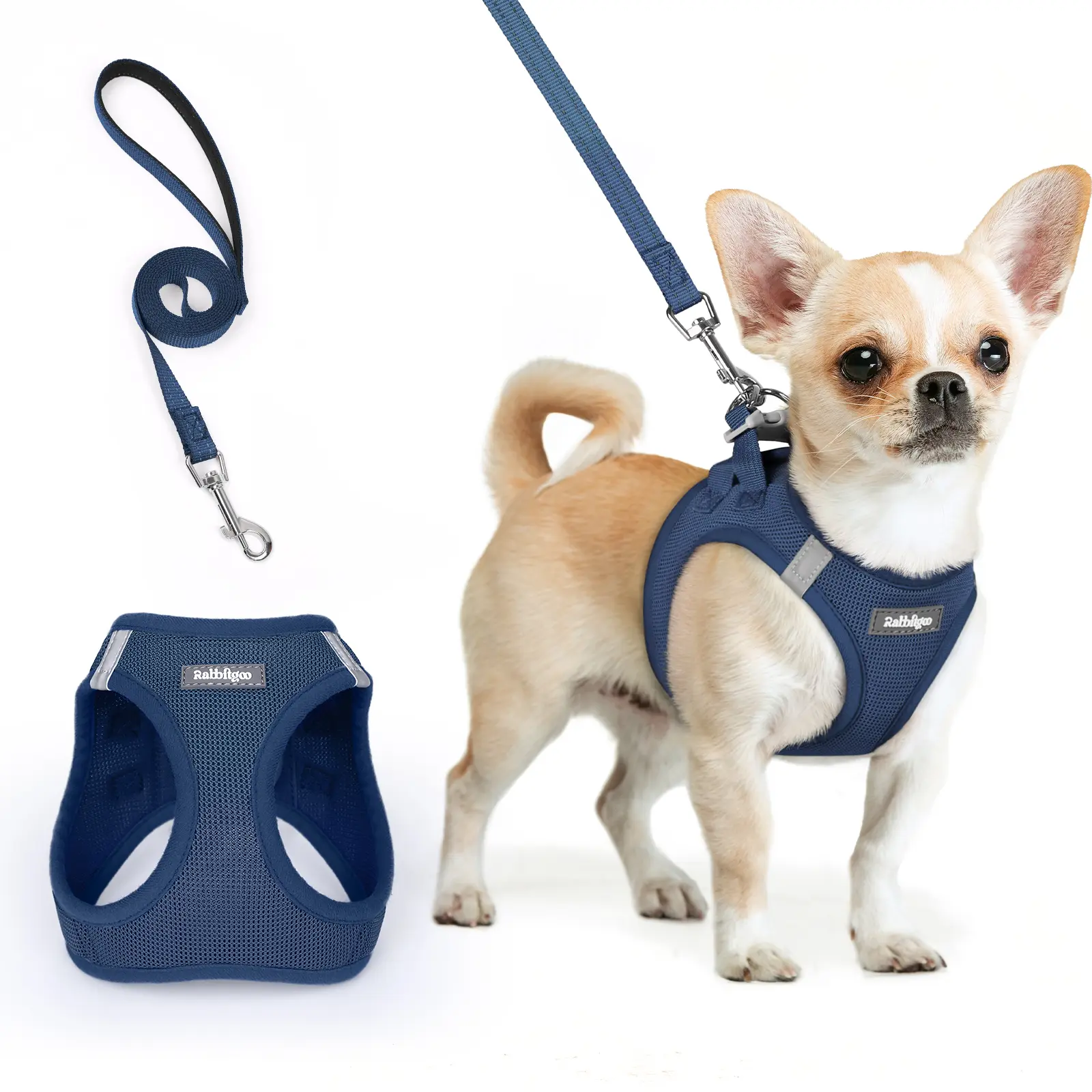 Rabbitgoo Minifit Small Dog Harness and Leash Set Rabbitgoo Minifit Small Dog Harness and Leash Set
