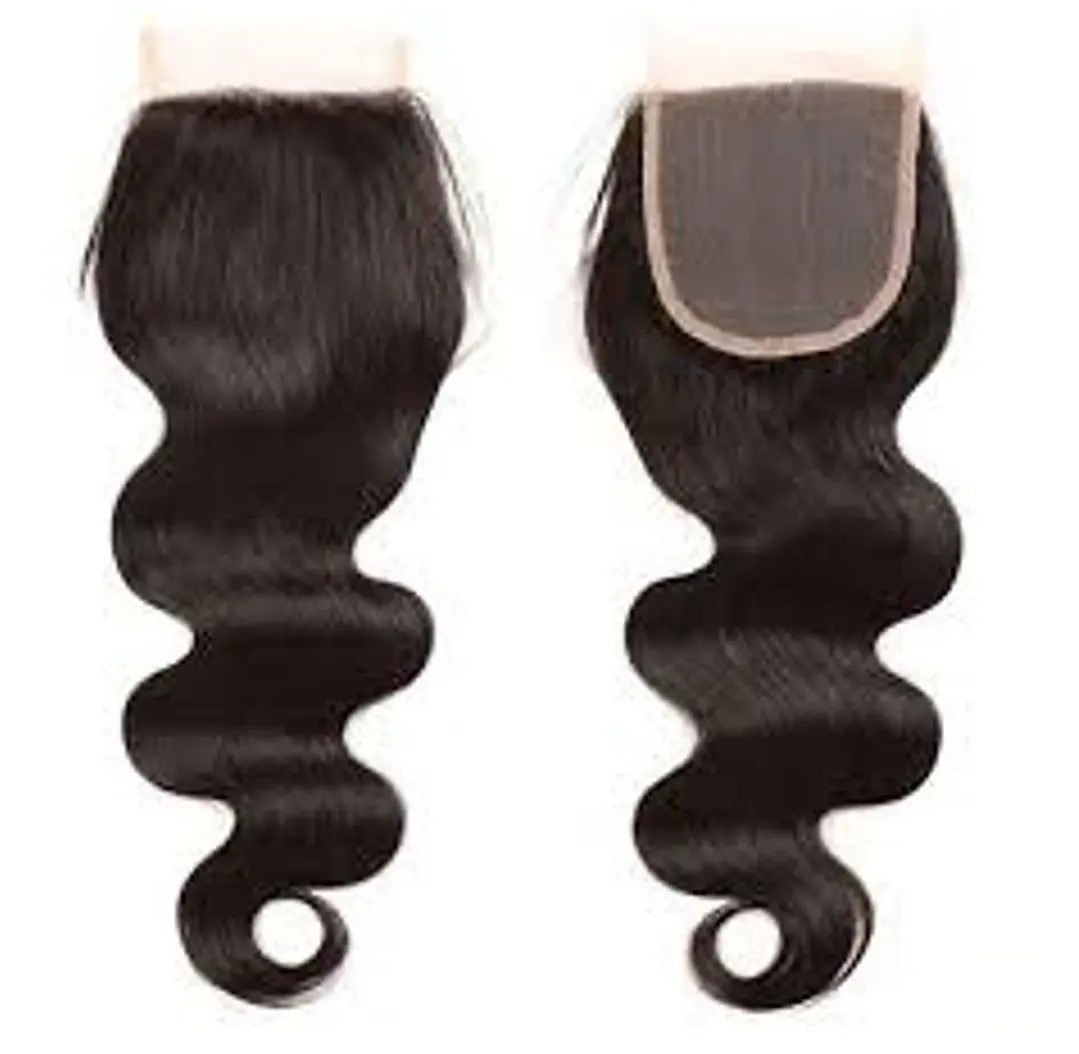 Transparent Lace Virgin hair closure 4x4