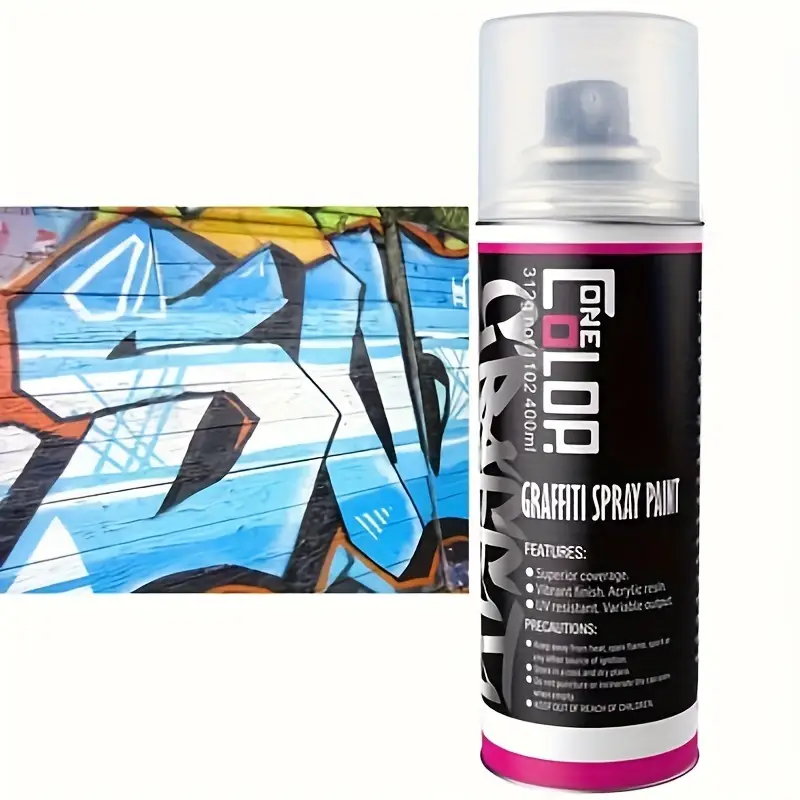 Multifunctional spray paint, graffiti spray paint, car repair spray paint, furniture, art, DIY spray paint, various colors, waterproof and sunscreen,