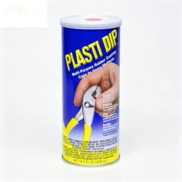 Red Liquid Rubber Coating Peelable Dip (14.5 Oz) – Durable Tool Handle Dip for Automotive Enthusiasts, DIY Projects & More – Protective Coating for Tools, Automotive Parts & Crafts – Reusable, Multi-Purpose Rubber Dip (1 Pack)