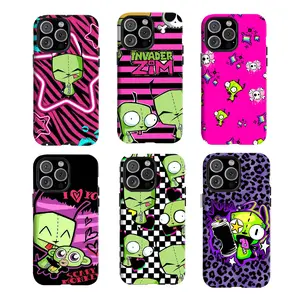 Y-1nvadeerr Z1m G1R Phone Case | Y2K Emo Scene Kid Aesthetic,Having good protective properties,for iPhone 16 15 14 13 12 11 17Pro Max,for Samsung S25 S24 S23 S22 Ultra,Protective Cover,give her/him a gift for Christmas and Th