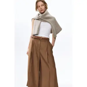 H&M Belted twill culottes