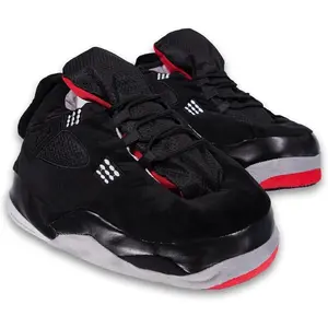 Sneaker Slippers, Trendy Plush Home Shoes Anti-Slip Soft Comfy Slides Warm Winter House Footwear One Size Fits Women Men