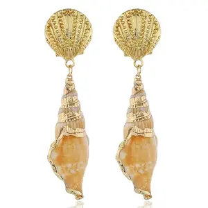 Seashell Dangle Earrings day jewelry