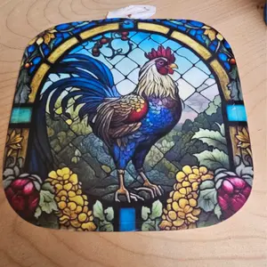 Sublimation Cookware Pot holder with Rooster