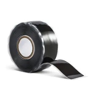 Self Fusing Silicone Tape 1 Inch Wide 1.6 Yard Long, Weatherproof Seal for Pipeline Repair, Cable Bandage, Tool Fixing