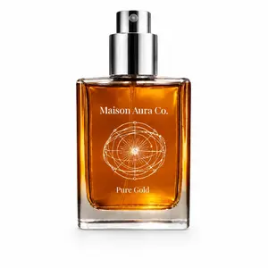 Pure Gold - Ginger and grapefruit over cardamom, amber, and vetiver | Extrait de Parfum, Men | 100 ML / 3.4 OZ