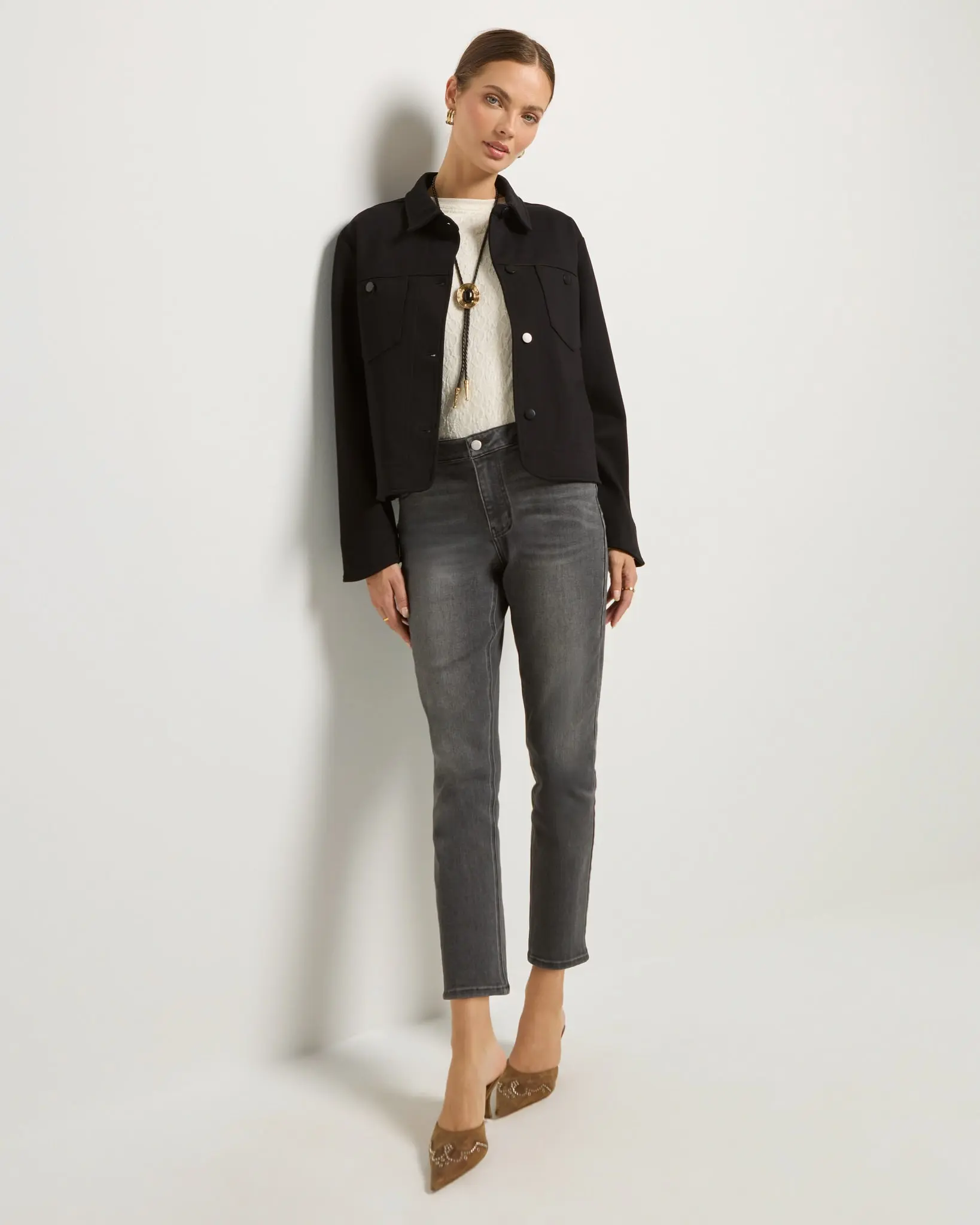 Coastline Cropped Skinny Jean