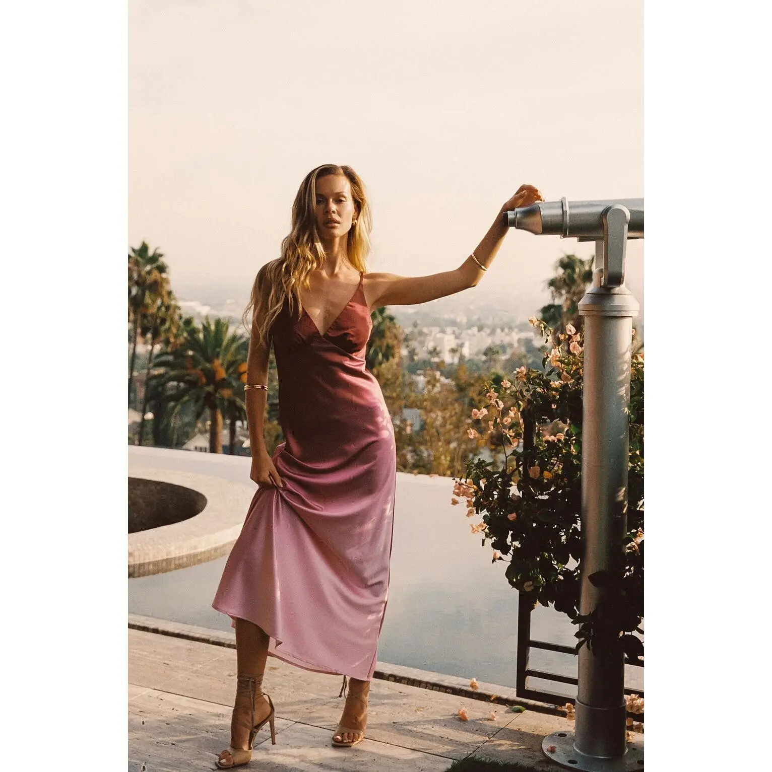 slim fit dress slacks Sierra Sweetheart Maxi Dress main image 1