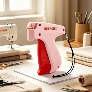 Stop Using Safety Pins!  Quick Stitch Gun - The Original Invisible Clothing Fixer for Low Necklines, Button Gaps & Hemming (Value Kit)