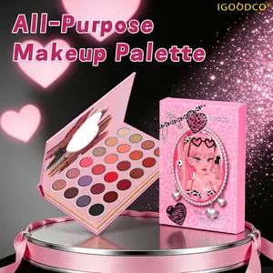 IGOODCO (model: IG5158) Women's cosmetics high coloring high gloss eye shadow disk makeup repair set