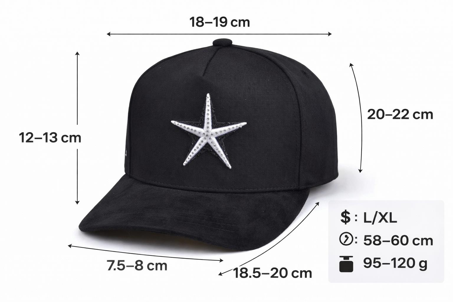 GORRA JEBCOK NOVA BLACK
