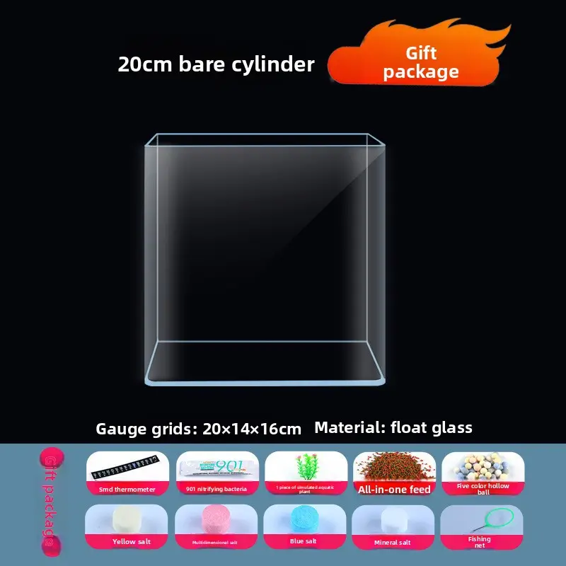 Curved Glass Fish Tank Small Living Room Fish Tank Glass Aquarium Ecological Goldfish Tank Home Aquarium Curved Glass Fish Tank Small Living Room Fish Tank Glass Aquarium Ecological Goldfish Tank Home Aquarium