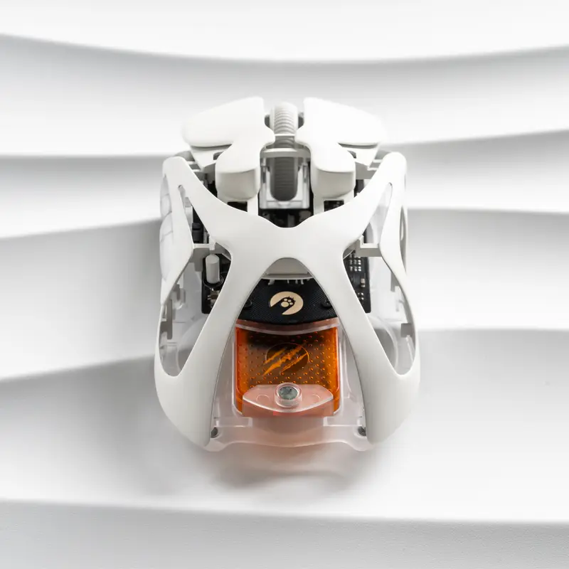 AM Infinity 30000 DPI Gaming Mouse - Wireless & Wired Dual Mode Electronic Gaming Gadget, 7 RGB Buttons, Nano-Coating, Ultra-Smooth on Glass Pads, 49g Lightweight Aluminum Alloy PC Accessories for Gaming Setup