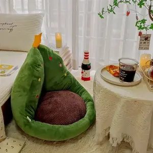 Christmas Tree Cushion, Plush Holiday Seat Pillow, Festive Decorative Floor Cushion, Soft Cozy Xmas Seat Pad, Living Room/ Holiday Party Decor, Must-Have for Christmas Home Gatherings