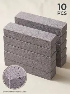 2026 Upgraded Edition | Pumice Stone for Cleaning | Scratch-Free & Moldable for Narrow Gaps | Hard Water Stain Remover for Bathroom & Grill