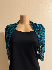 CHALECO DE ENCAJE JUVENIL