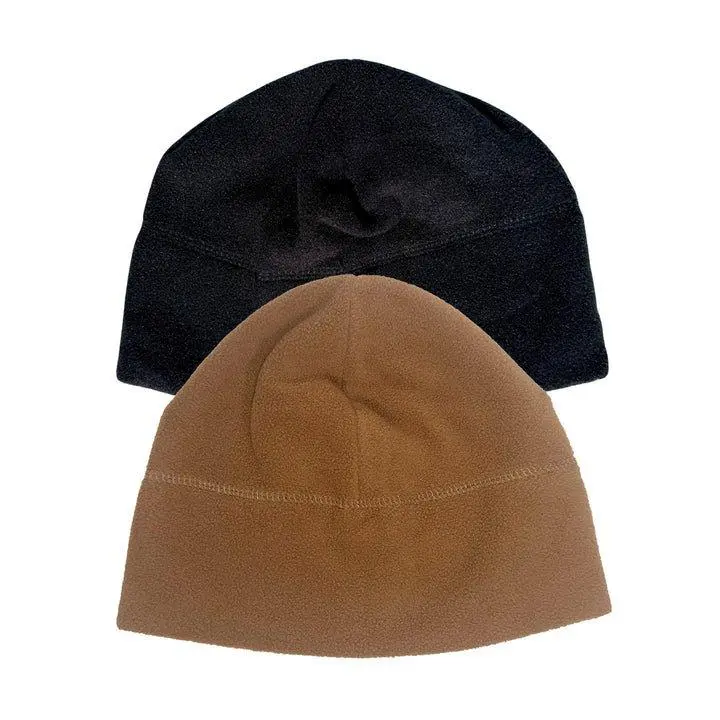 (1) Military Spec Fleece Watch Cap - Black (Polartec® 100) or (1) Military Spec Fleece Watch Cap Coyote Brown - New