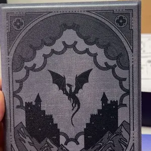 Bookish Kindle Case: Wings in Ash & Ember | For Kindle Paperwhite (12th Gen) & Colorsoft (1st Gen) with MagSafe Compatible Magnetic Shell & Built-In Stand