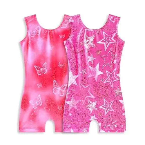 2pcs Pink Butterfly ＆ Pink Star