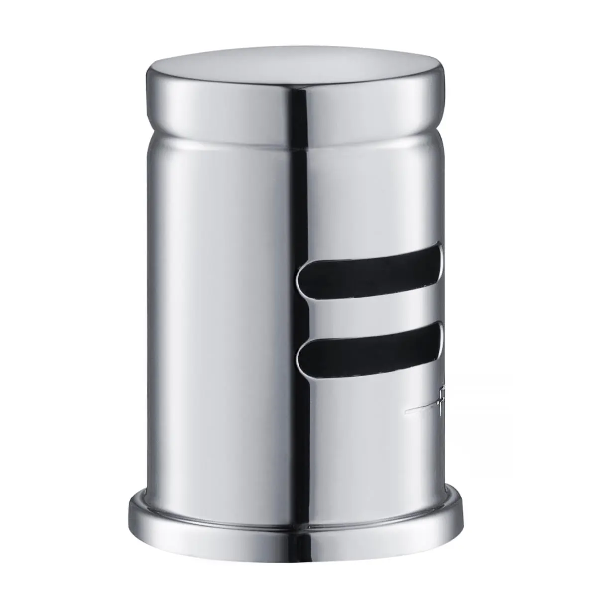 Kraus KAG-1CH Brass & ABS Flat Top Dishwasher Air Gap - Chrome, Indoor Use, 0.48 lbs, 1.5 in. Hole Size, 1.87 in. Cap Diameter, 2.5 in. Cap Height, 9 in. Overall Height, Kit Includes Cover, Prevents Flooding, Wastewater Blocker