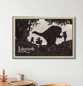 Labyrinth Poster - Home Decor - Wall Art Glossy Photo