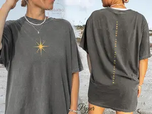 2 Side Bryce tattoo shirt, through love all is possible, Bryce Quinlan shirt, Starborn, Crescent City merch, House of Earth and Blood, Bryce tattoo, Soft Touch, Feels Like a Favorite, Looks Good, Feels Better