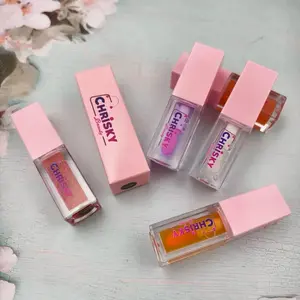 ChriskyBeauty Plum Moisturizing Lipgloss - Nude Shine for Soft and Smooth Lips