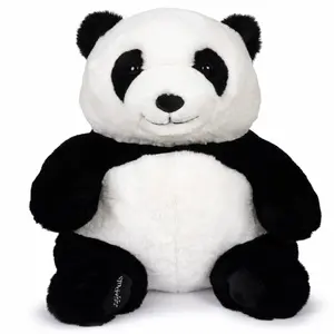 Jumbo Panda SnugglePal | 4.5lbs, 16" Tall | Panda Stuffed Animal | Weighted Stuffed Animal | Panda Plushie