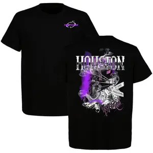 HOUSTON TX CULTURE SLAB T-Shirt Purple Smoke Graphic Tee, Streetwear Hip-Hop Southern Rap Style Muscle Car Streetwear Gift Car Enthusiast Gift For Men, Top Menswear
