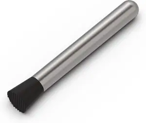 8" Muddler for Cocktails, Stainless Steel Cocktail Drink Muddler Bartender Accessories, Lemon Smasher for Home Kitchen Bar Tools, Bartending Supply Ice Crusher for Mojitos Fruit Drinks