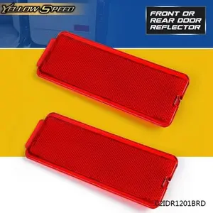 2Pcs Inside Door Reflector Light Lens Fit For 1999-2007 Ford F250 F350 F450 F550