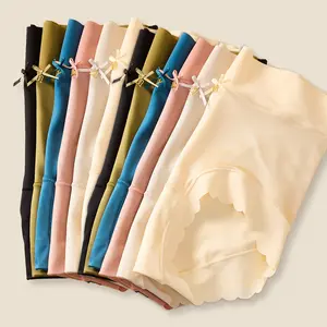 QUASTI 12 PCS Mid Waist Women's Briefs, Basic Light Comfortable High Elasticity Underwear,Solid Color Casual Suitable Panties For Dailywear, Breathable Absorbing Summer Essentials Underwear Polyester Material Size S-XXL Soft Womenswear Grey Orange