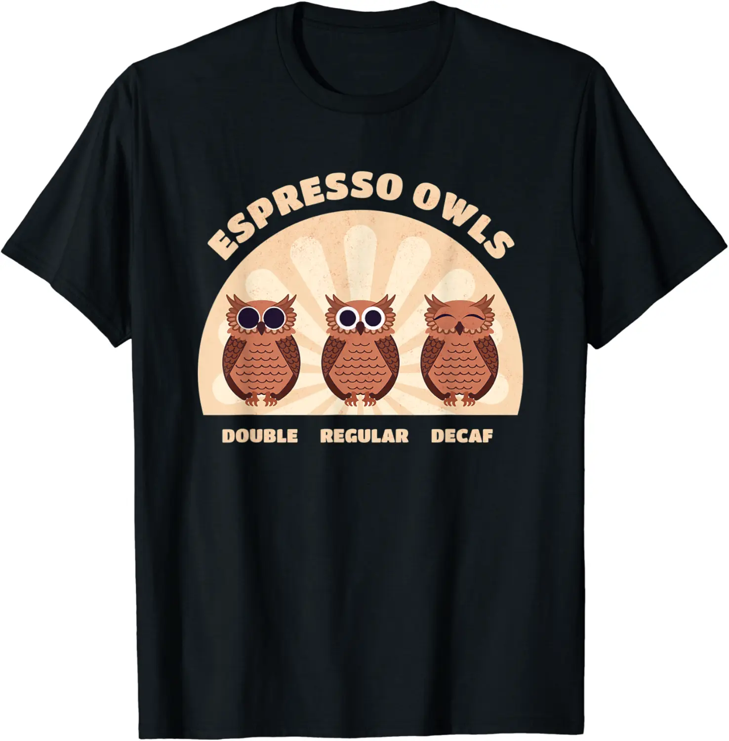 Espresso Owls - Caffeine Morning Coffee Lover - Espresso T-Shirt - Yoandymira Shop 92B09TRSLSS3