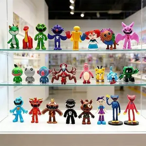 24-Piece Bobble Game Time Series Collectible Figures, Perfect Gift for Kids, Ideal Fan Present, Unique Decorative Item