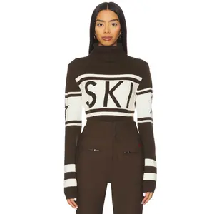 Perfect Moment Schild Sweater in Chocolate