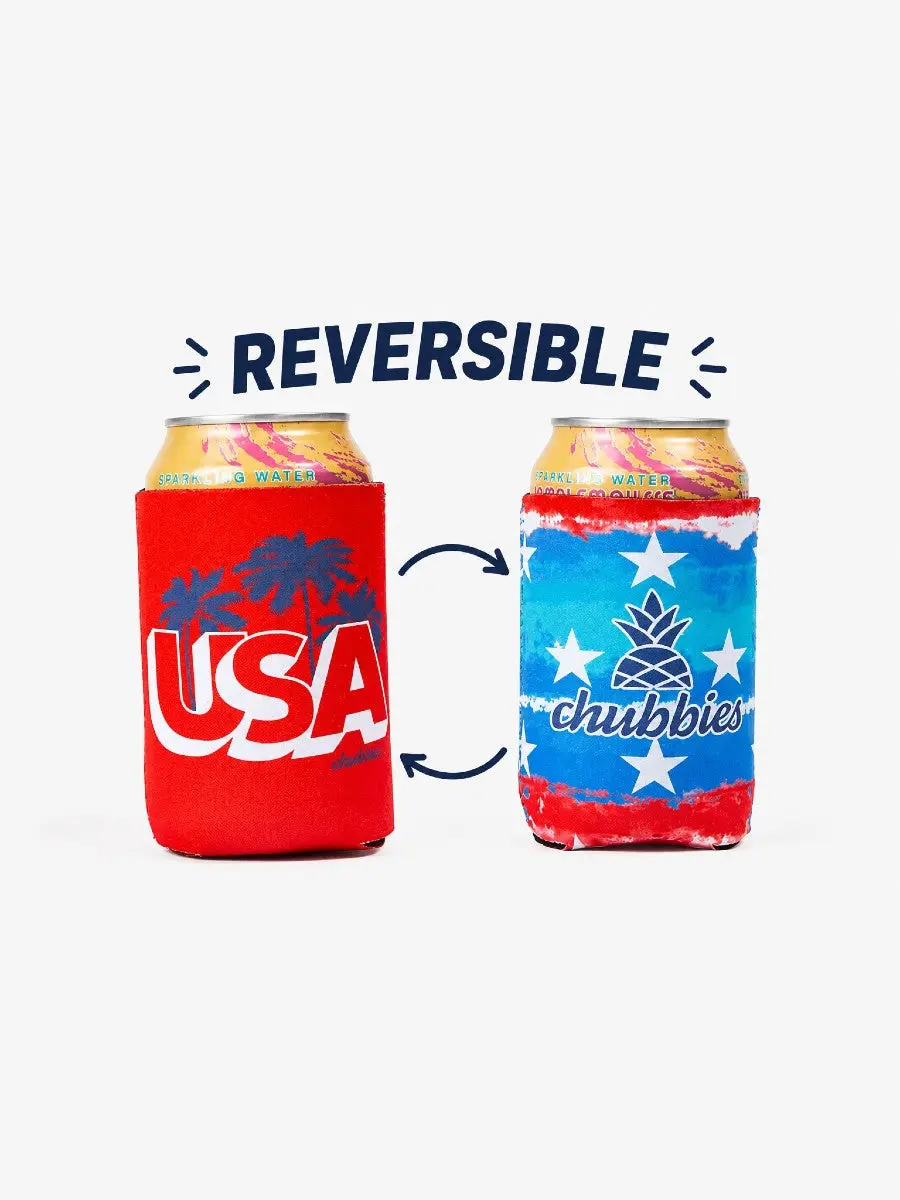 The Red, White, and Tie Dye (Reversible Can Jacket)