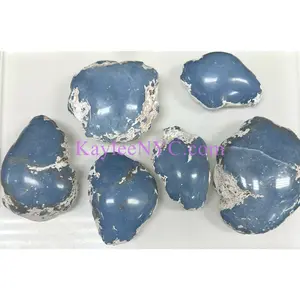 Wholesale 4 Lbs Natural Top polished Angelite Crystal Healing Energy