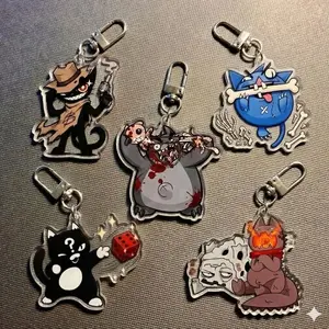 MEWGENICS boss acrylic keychain, Gift for Fans