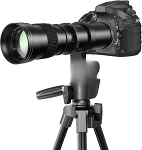 Lightdow E 420-800mm F8.3 Telephoto Zoom Lens - Manual Cameras Lenses + T-Mount for Sony Alpha α7R IV α7 III A9 A7 II A7S A6600 A6500 A6400 A6300 A6100 A6000 A5100 A5000 NEX-6 NEX-5R/5T/5C NEX-3N