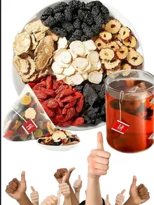 KidneyTeaFormulaGinsengFiveTreasureTeaCombinationScentedTeaRedDateWolfberryTe 2 Men'sandWomenTeaHealthDriedFruitBeverage LoadedTeaPacketsNatural,Christmasgift,Recommend to a friend-TikTokShopBlackFriday-6OTeaPackets