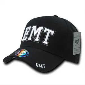 Rapid Dominance JW-EMT Deluxe Law Enforcement Caps, EMT, Black